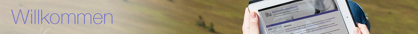 Willkommen Banner