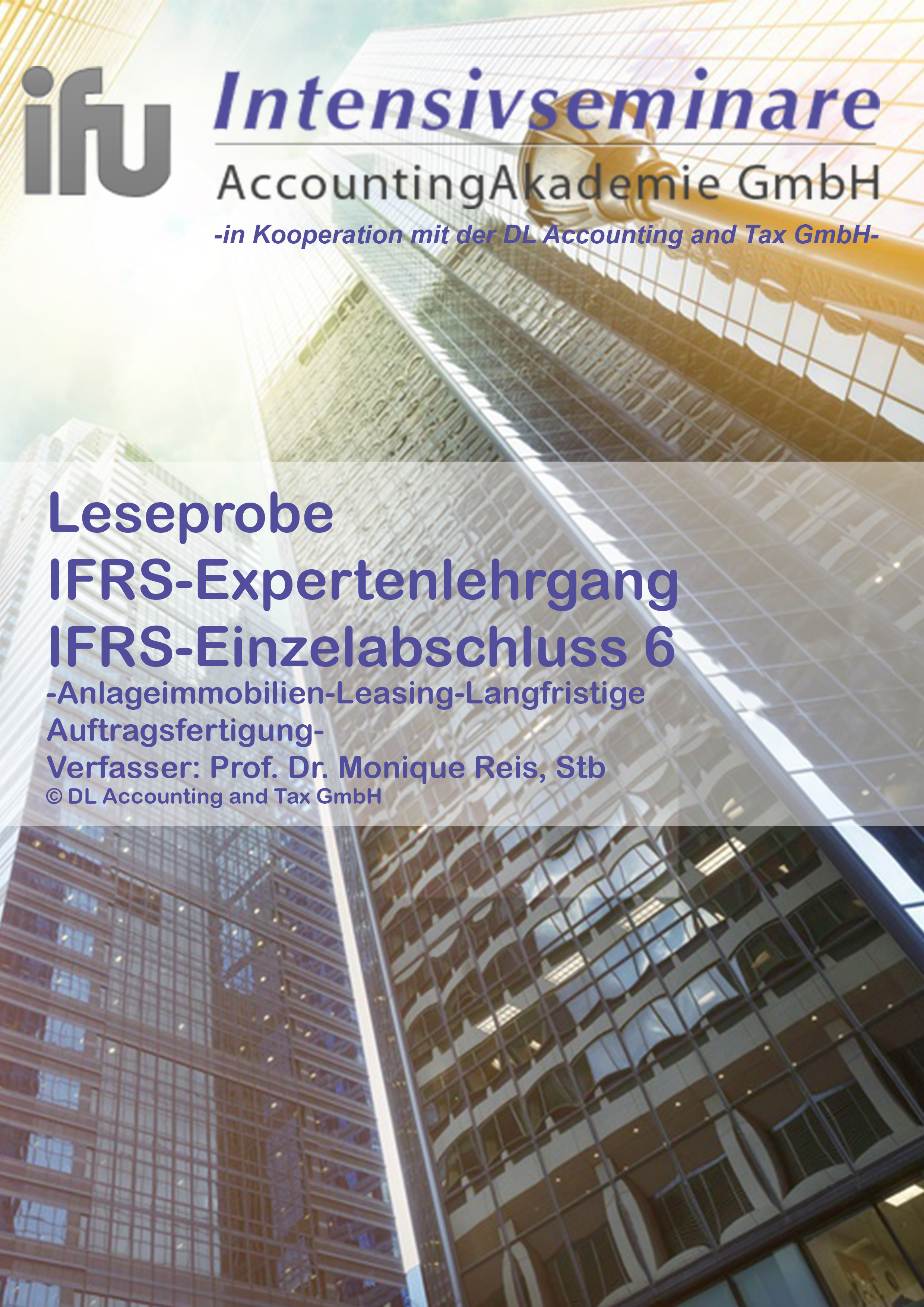 Cover Leseprobe IFRS Expertenlehrgang Einzelabschluss